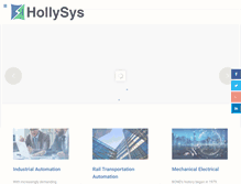 Tablet Screenshot of hollysys.com.sg